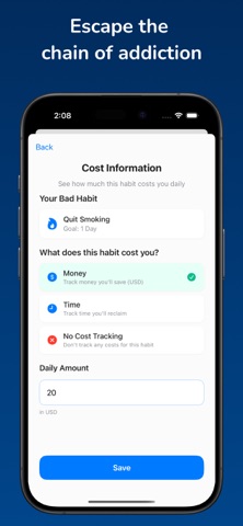QuitBit - Break Bad Habits Screenshot 6 of 10