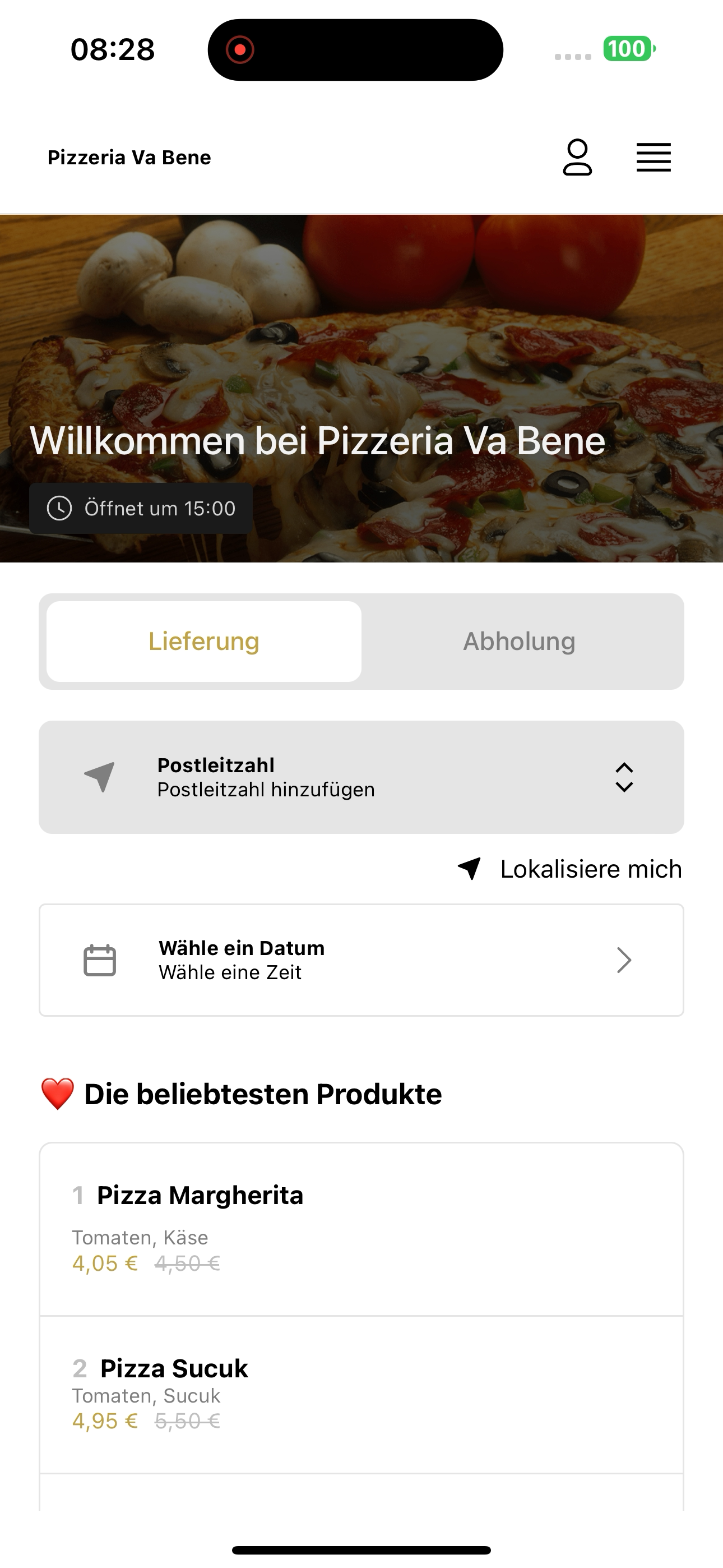 Pizzeria Va Bene screenshot 3