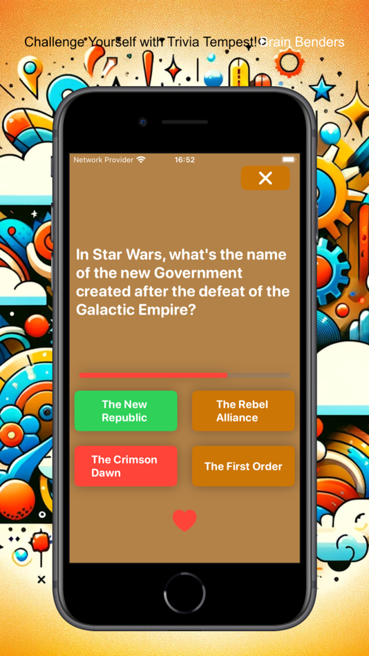 #2. Trivial Game (iOS) 由: Bartomiej Laczyk