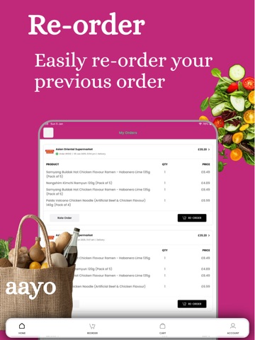 Aayo : Specialty Grocery iPad screenshot