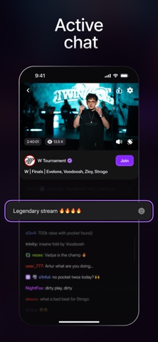 w.tv - Live Streaming app Screenshot 6 of 6