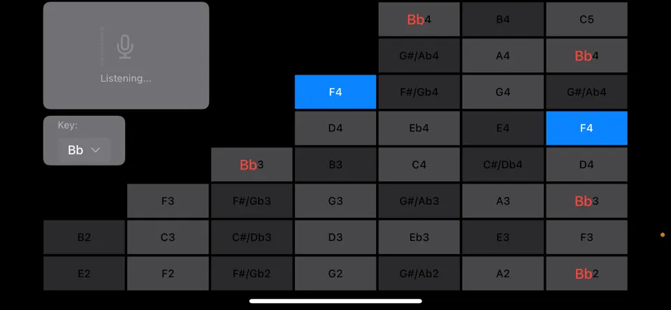 Скриншот TbPitch на iPhone 2