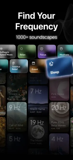 Anima: Binaural Beats iPhone screenshot 2