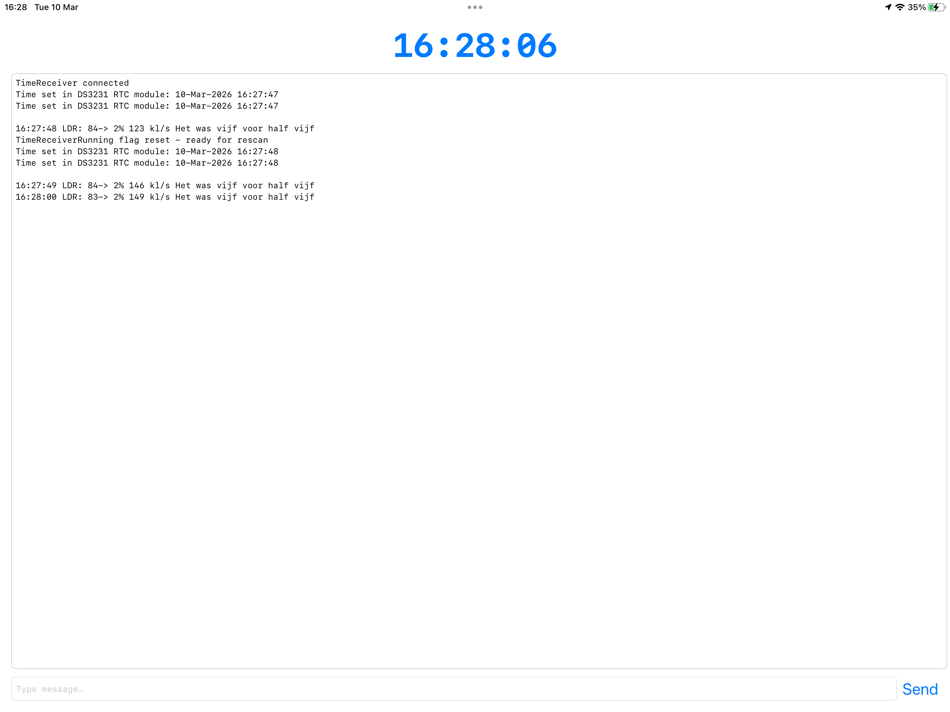 #1. Bluetooth UART time (iOS) Przez: Ed Nieuwenhuys