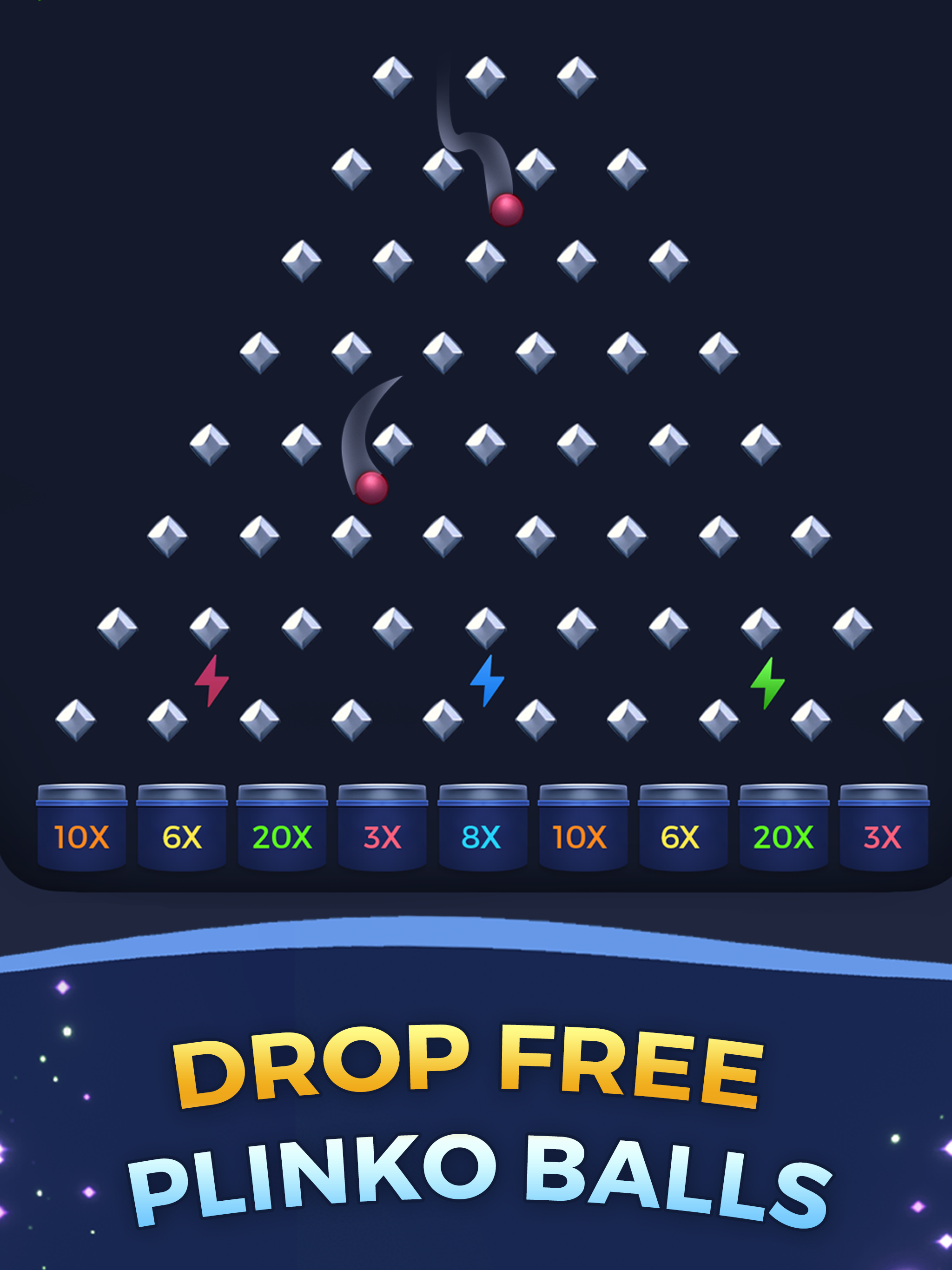Lucky Plinko: Ball Drop Game screenshot 8