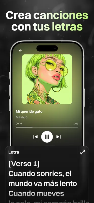 Tune: Música IA, Crear Canción screenshot 5 of 8