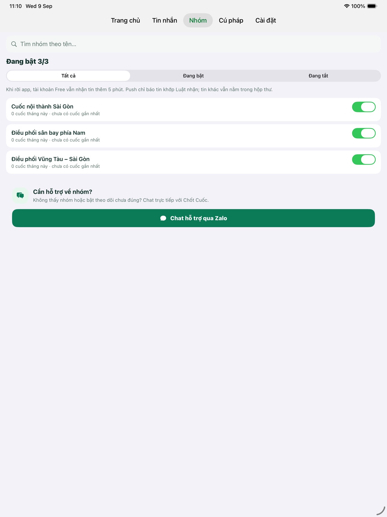 Screenshot 8 of Chốt Cuốc – Driver Alerts