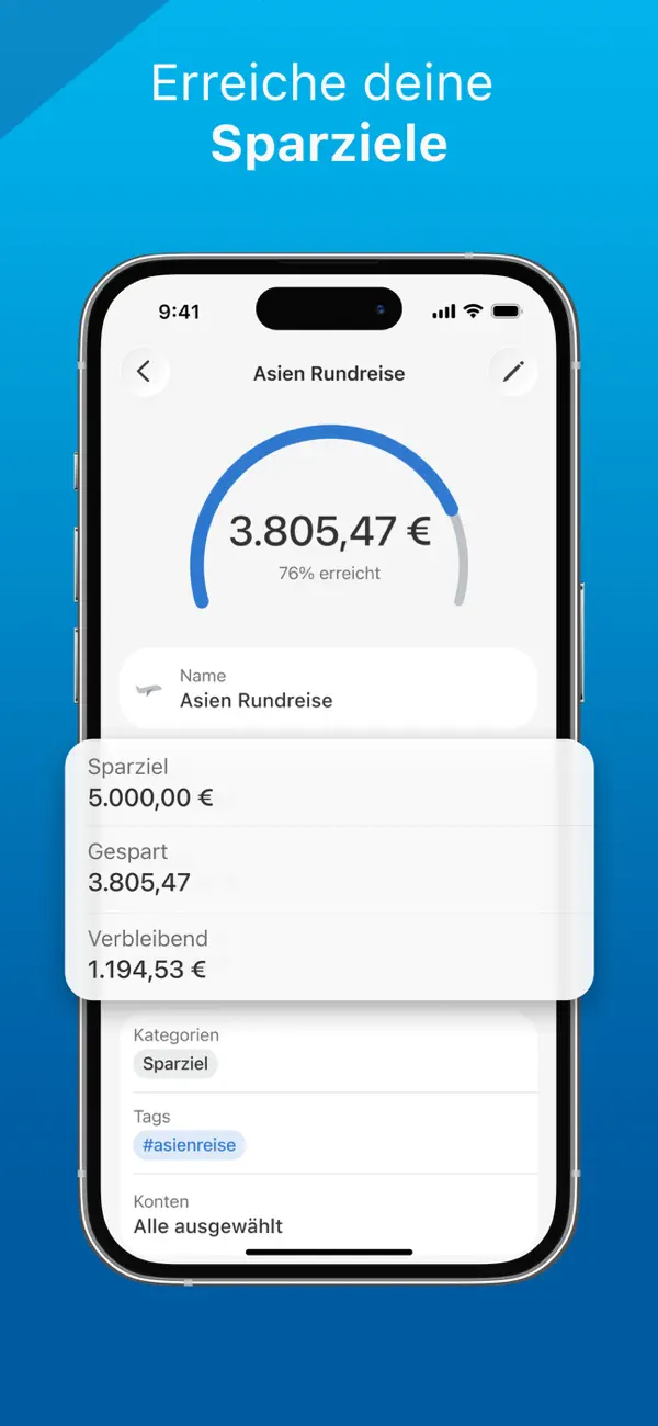 Outbank - Banking für alle iPhone App Screenshot 7 – Finanzen