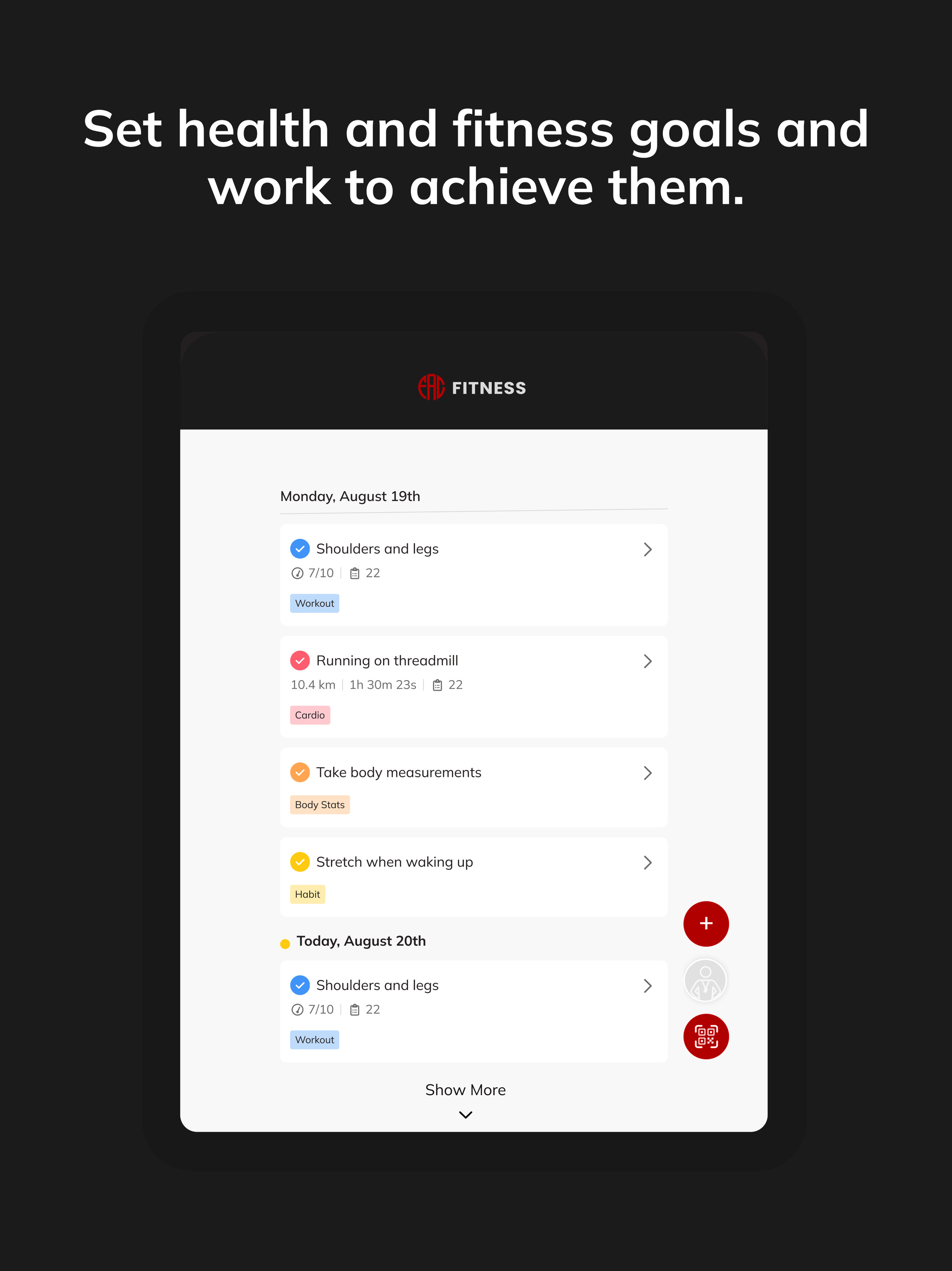 FAC Fitness screenshot 14