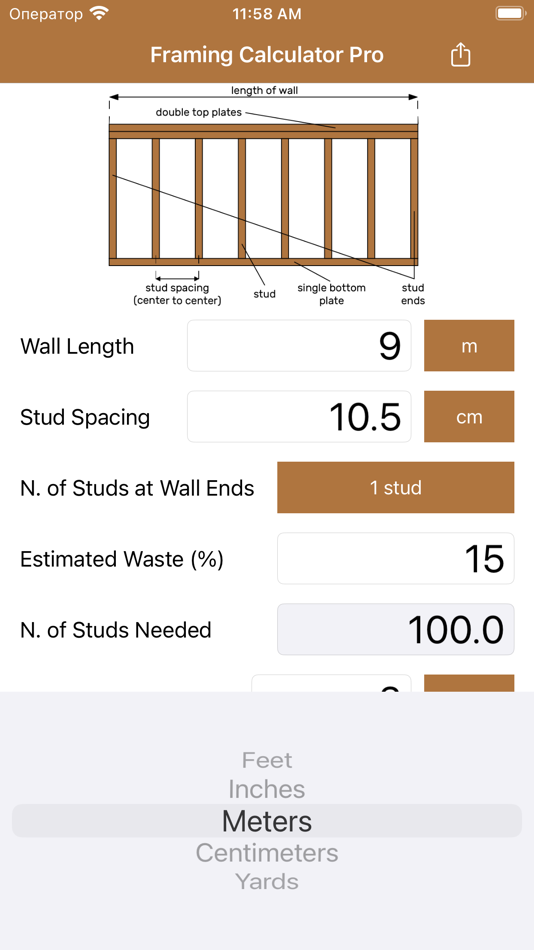 #8. Framing Calculator Pro (iOS) 由: Anna Filobok