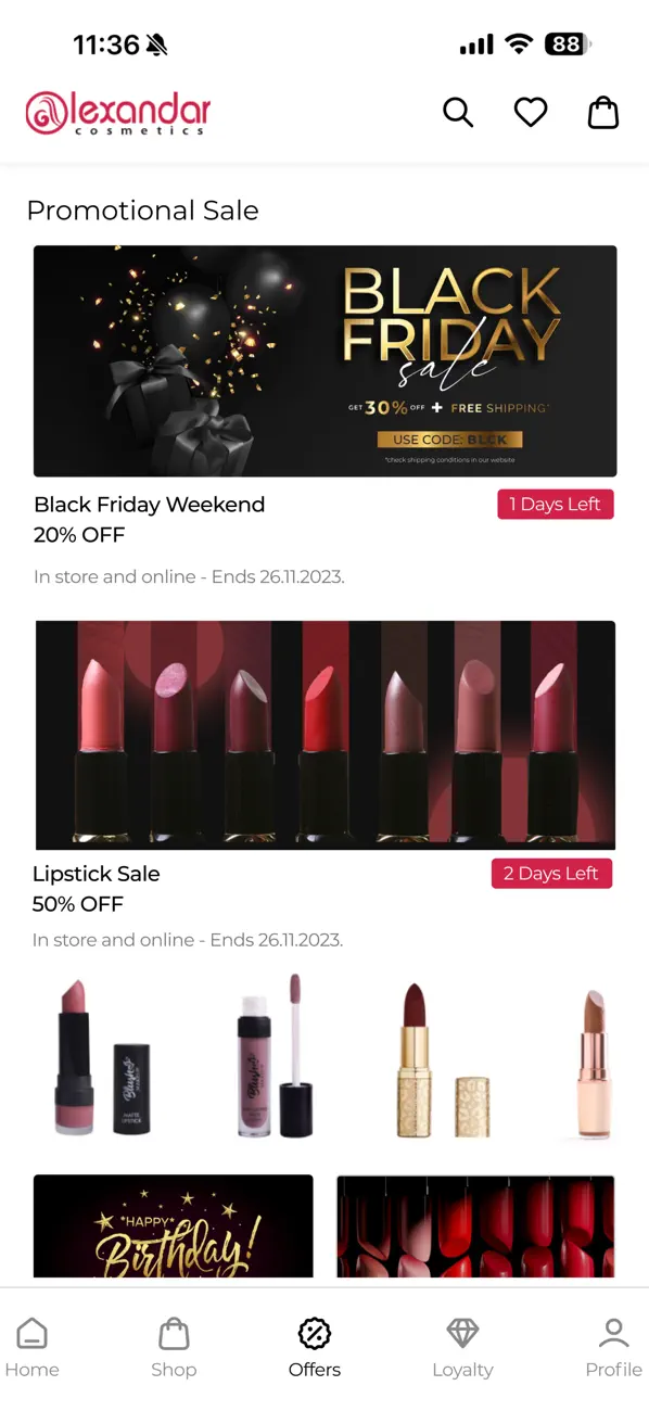 Screenshot #2 pour Alexandar Cosmetics