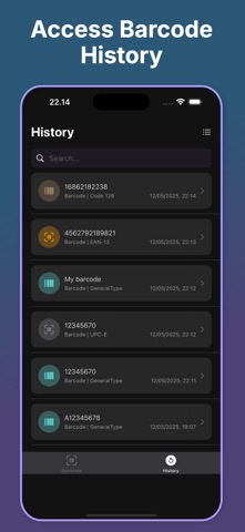 Barcode Generator ◌ screenshot
