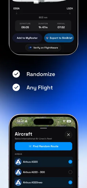 Loxim: Sim Tracker & Flights screenshot 8 of 10