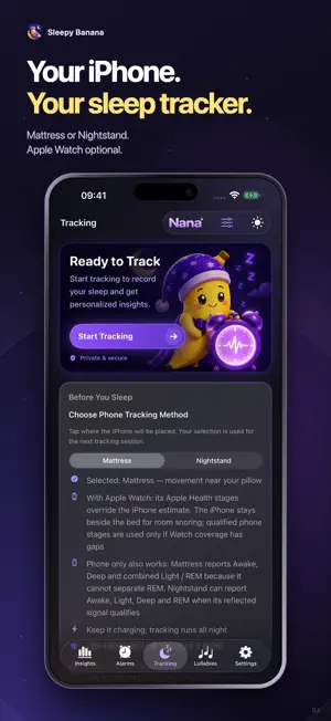 Sleepy Banana: Sleep Tracker screenshot 3