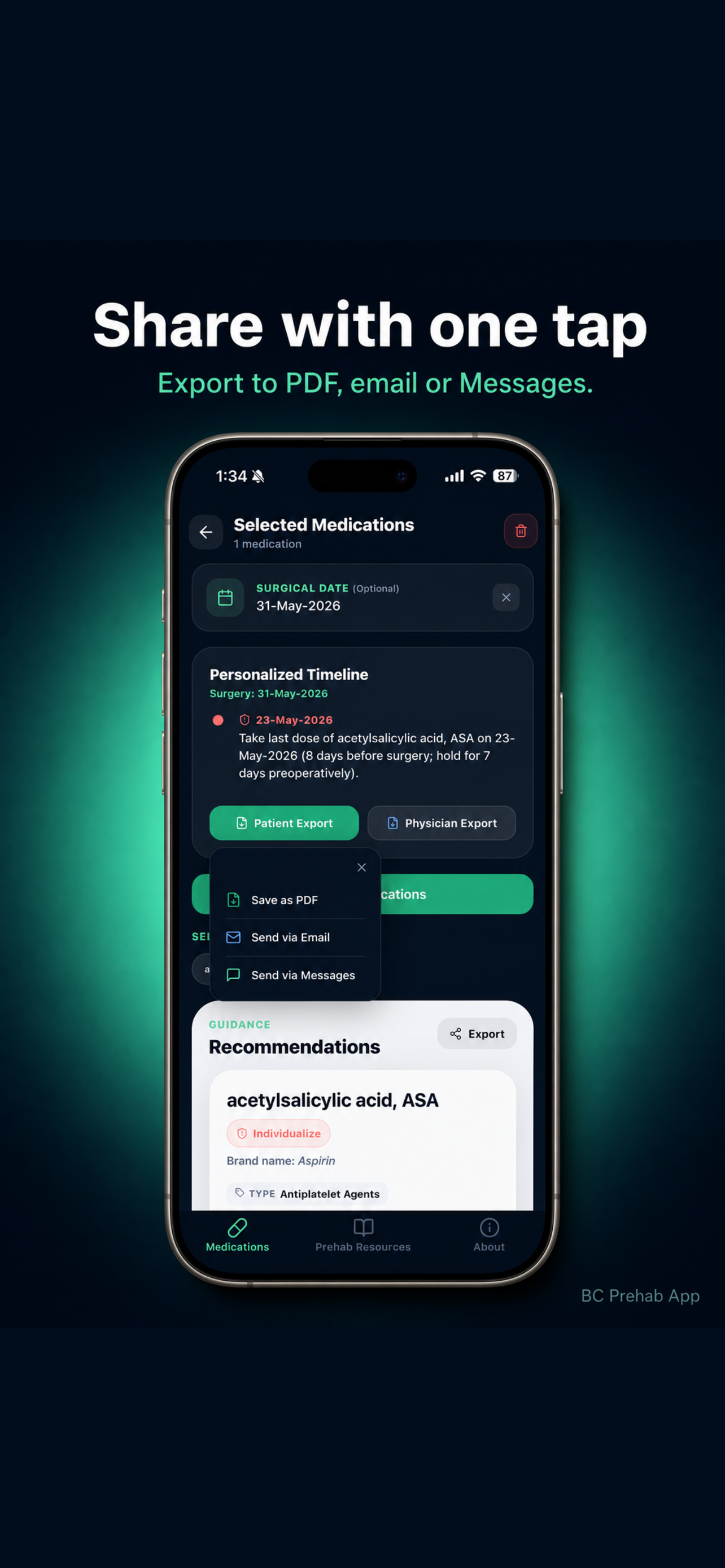 BC Prehab App screenshot 5