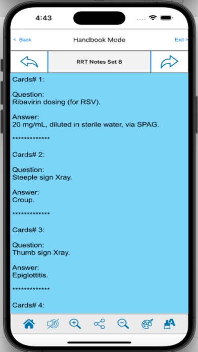 Respiratory Therapist Exam RRT Screenshot