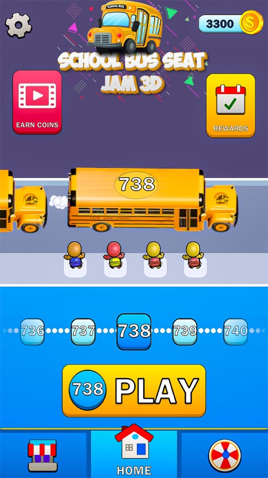 School Bus Seat Jam 3D Unblock - 1.1 - (iOS)