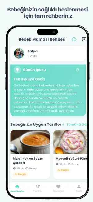 BabySafePro - Ek Gıdam screenshot 1
