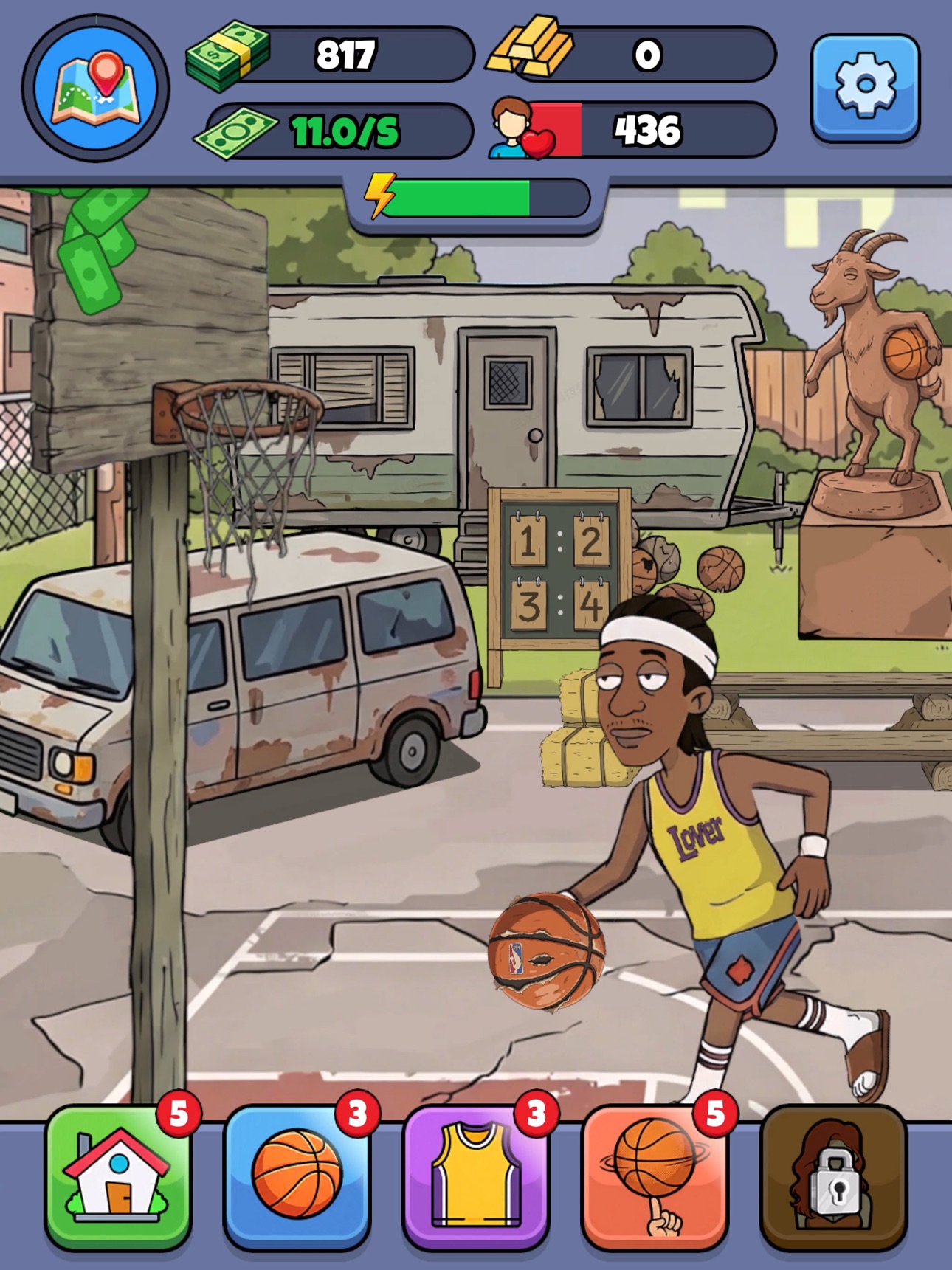 Screenshot 5 of Hoop Life:Idle Game