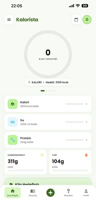 Kalorista screenshot 2