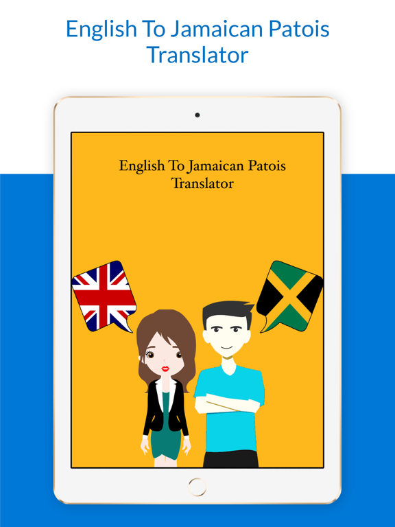 English Jamaican Patois Trans iPad screenshot