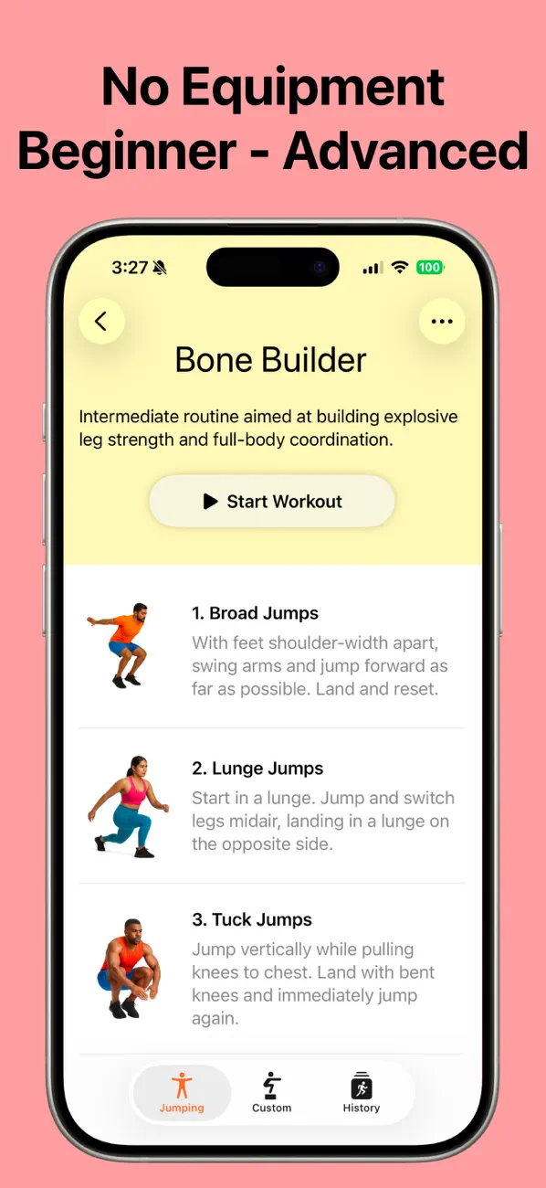 #3. Plyometric Training - Springy (iOS) Przez: Tiny Ideas Pty Ltd