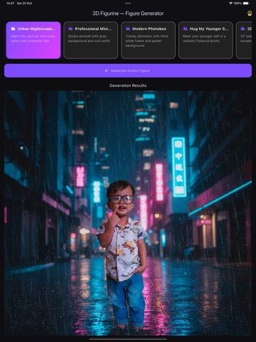 Ai Figures 3D Maker iPad screenshot