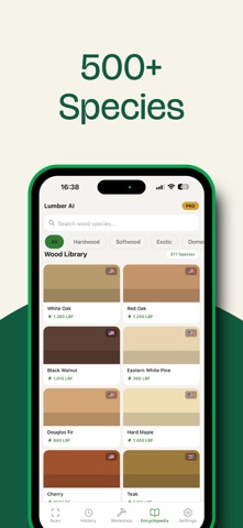Wood AI: Identifier & Craft iPhone screenshot
