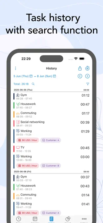 ATracker Time Tracker: Screenshot 6 von 10