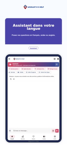 Migrant-e-s Help screenshot