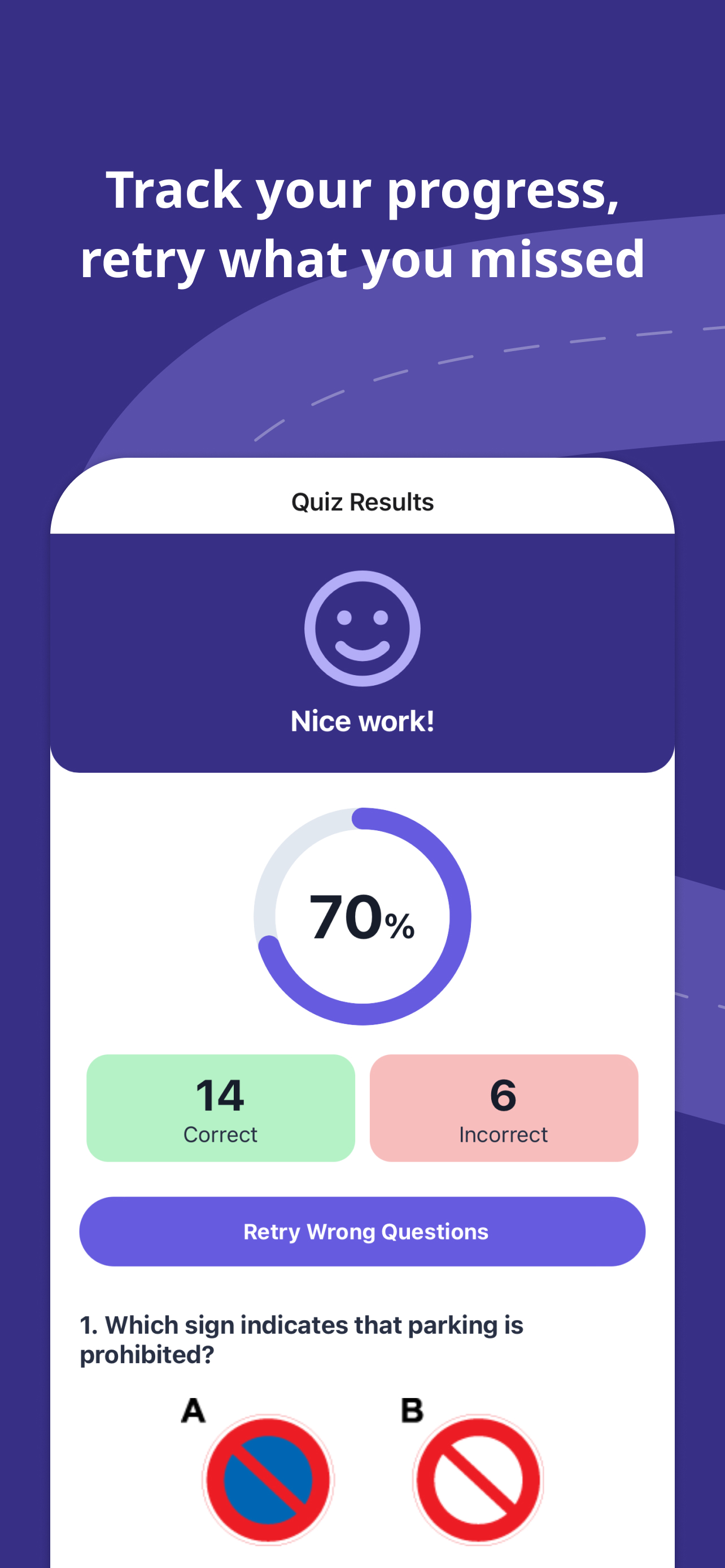 Japan Road Signs: Quiz & Cards screenshot 4