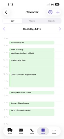 Vuel - Personal AI Assistant iPhone screenshot