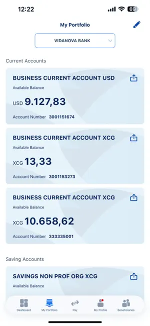 Vidanova Mobile Banking screenshot 3