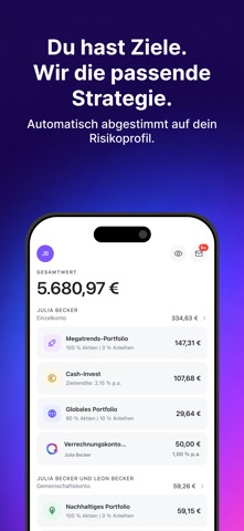 quirion – digitale Geldanlage screenshot