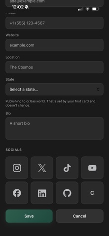 App screenshot