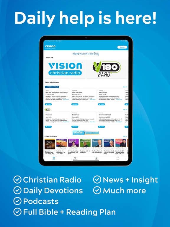 Screenshot #4 pour Vision Christian Media