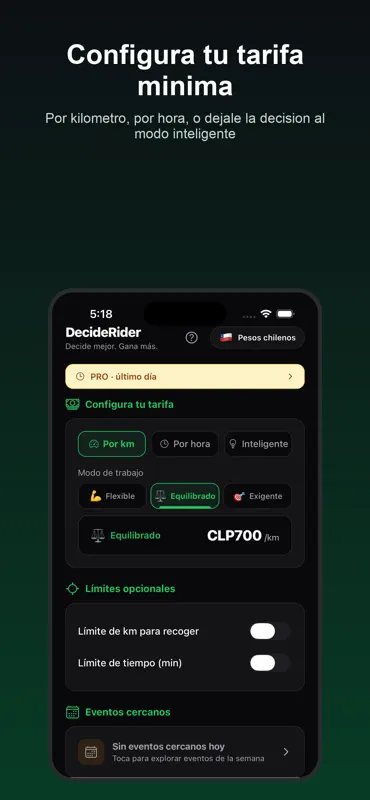DecideRider screenshot 1 of 4