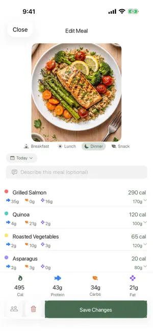 Lumeal - AI Calorie Tracker screenshot 4