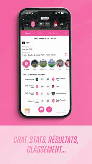 Stade Français Paris screenshot 3