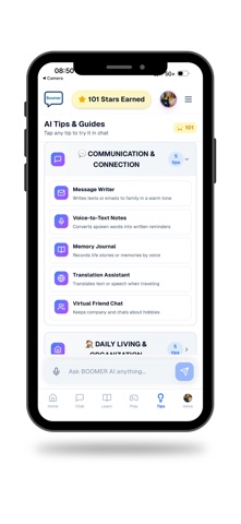 BoomerAI iPhone screenshot