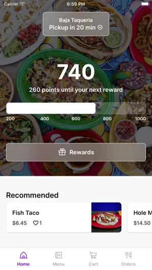Baja Taqueria CA screenshot 1