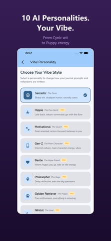 Vibe Journal: AI Daily Diary screenshot