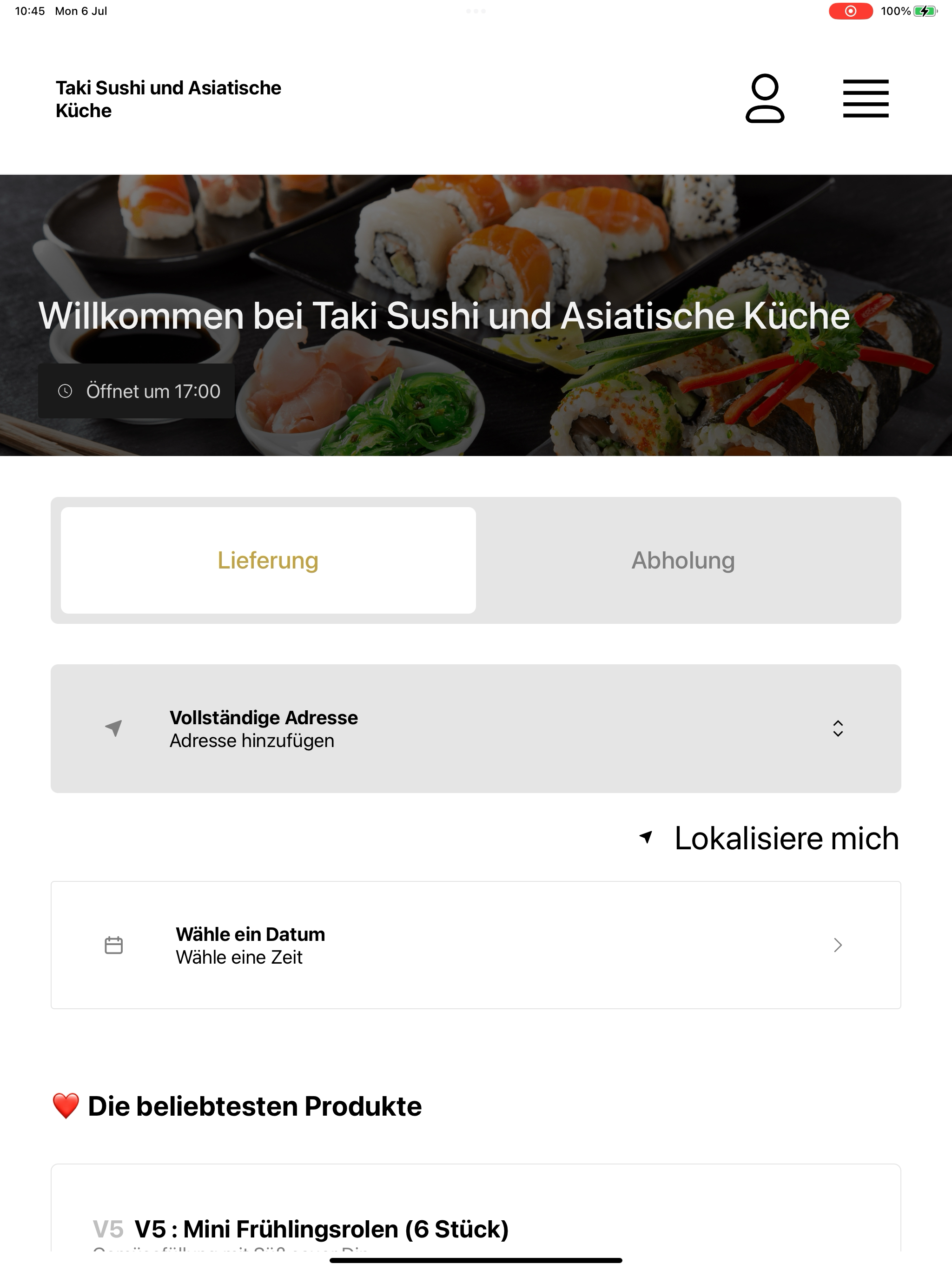 Taki Sushi und Asia Küche screenshot 6