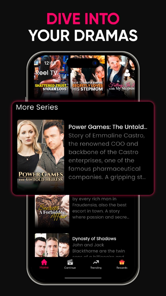 #4. Reel TV - Watch Short Drama (iOS) Ved: NineG