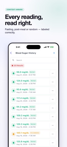Diabetes Tracker : BP Log Screenshot 8 of 8