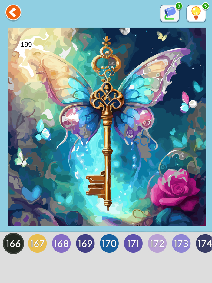 Color By Number - Oil Color