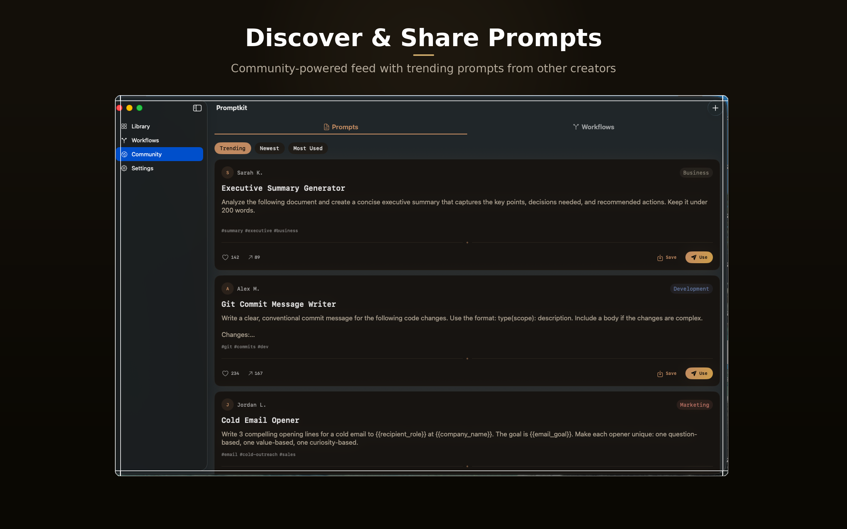 PromptKit: AI Prompt Manager