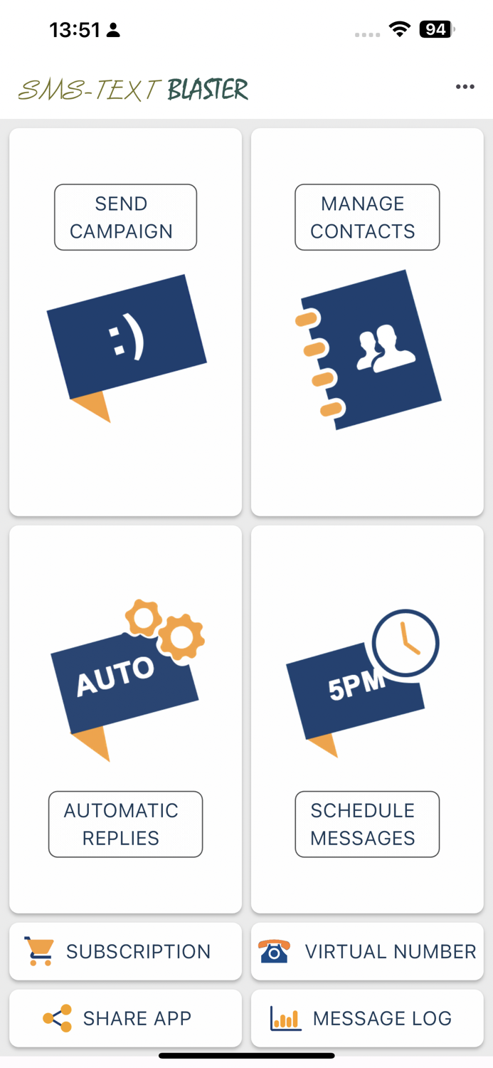 SMS-Text Marketing Blaster