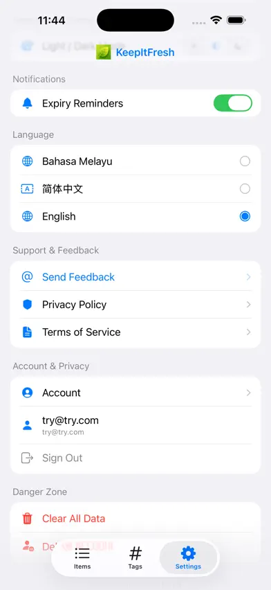 Keep-It-Fresh screenshot 3