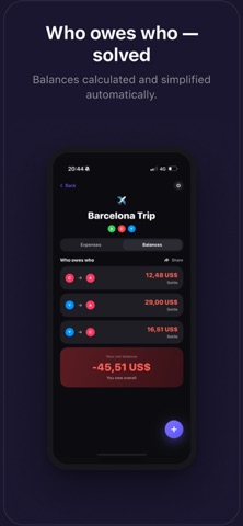 Money Bill Calculator: Splitly screenshot